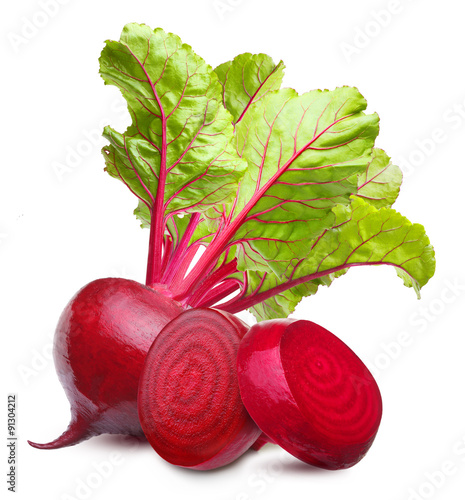 Beet  isolated photo