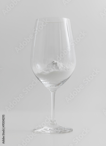 Cocaine in Wineglass