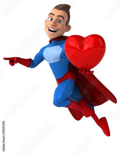 Fun superhero