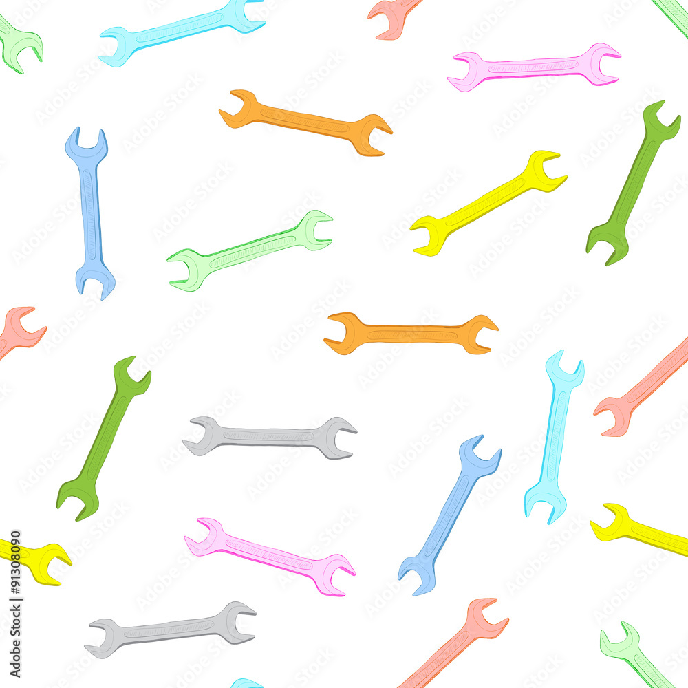 Seamless color wrenches Seamless color wrenches