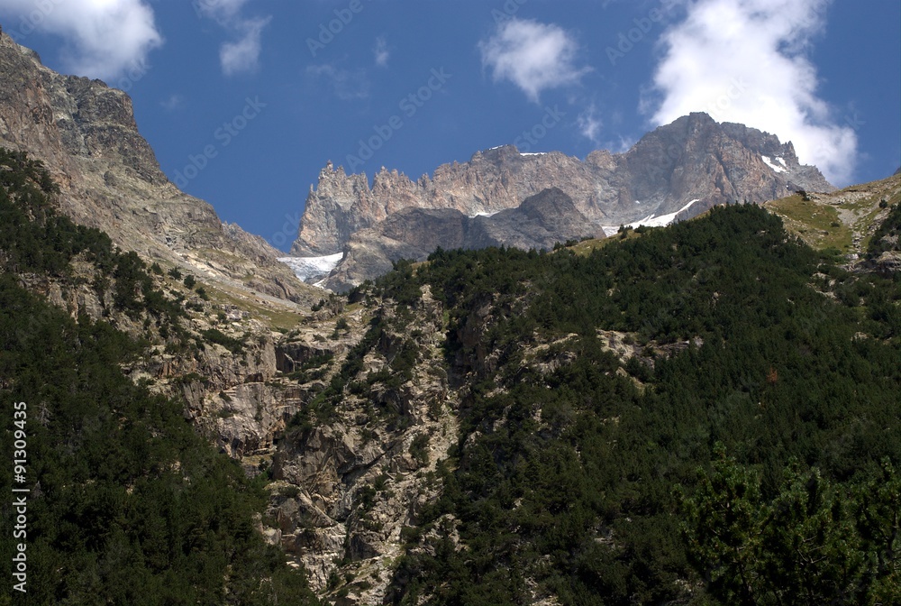 Fototapeta premium La Bérarde - Les Ecrins.