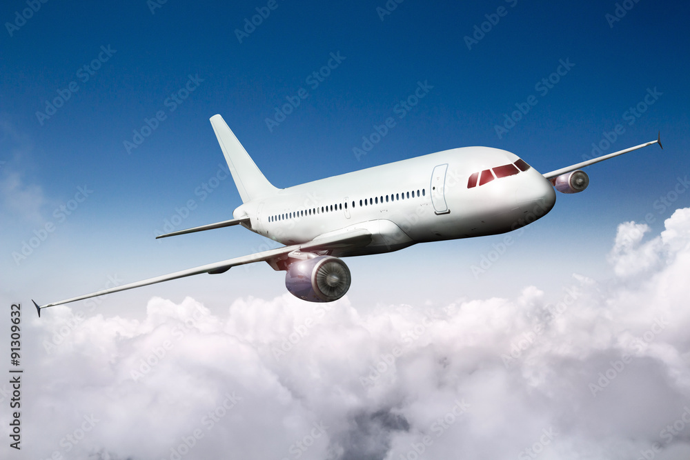 aircraft airliner airplane in the sky aircraft airliner airplane in the sky