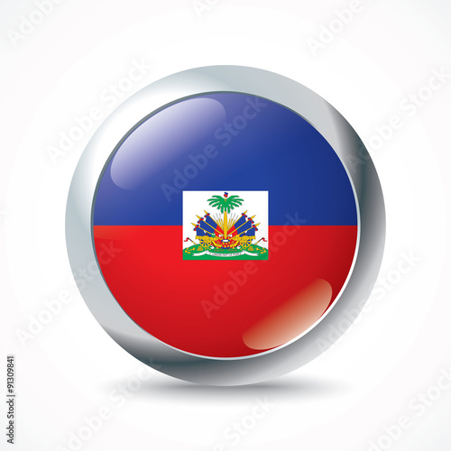 Haiti flag button Free Download Haiti flag button - GFXLoad