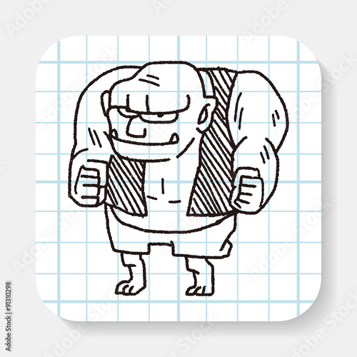 giant ogre doodle