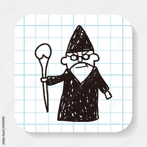 wizard doodle