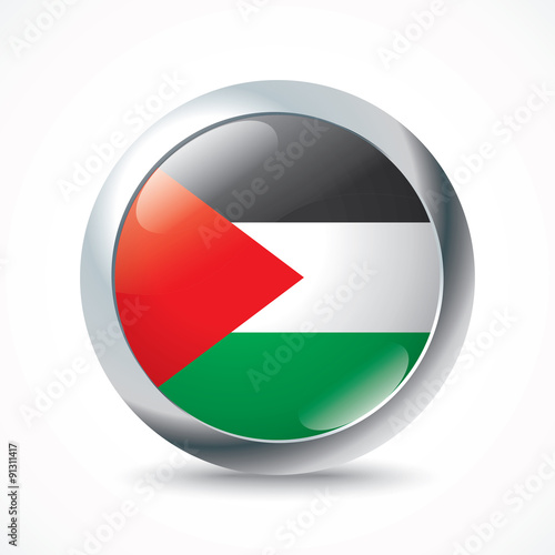 Free Download West Bank flag button - GFXLoad