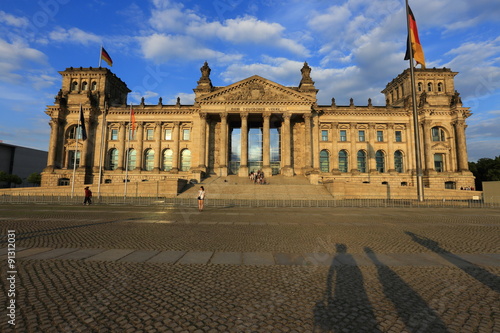 Reichstag (Bundestag) in Berlin, Germany 