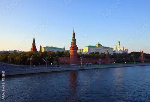  Moscow Kremlin in sunset