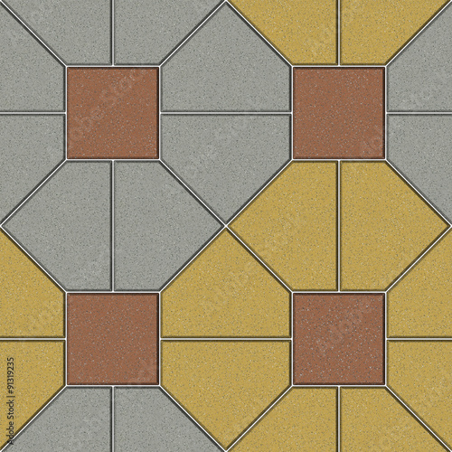 Seamless pavement texture