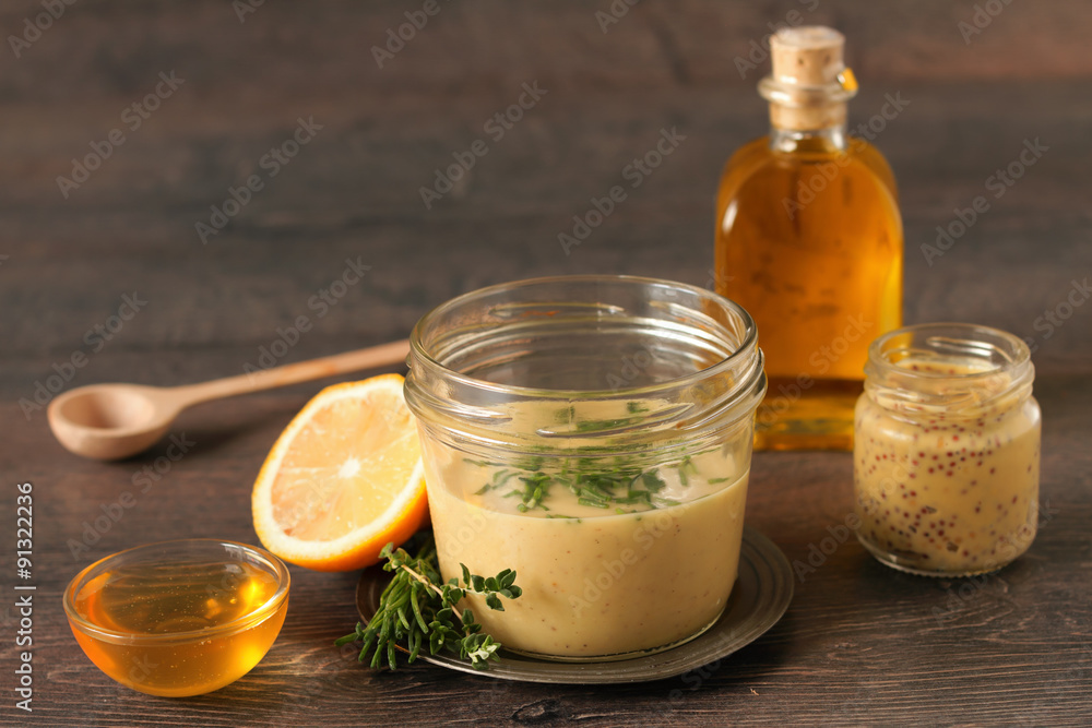 Homemade honey mustard dressing Homemade honey mustard dressing
