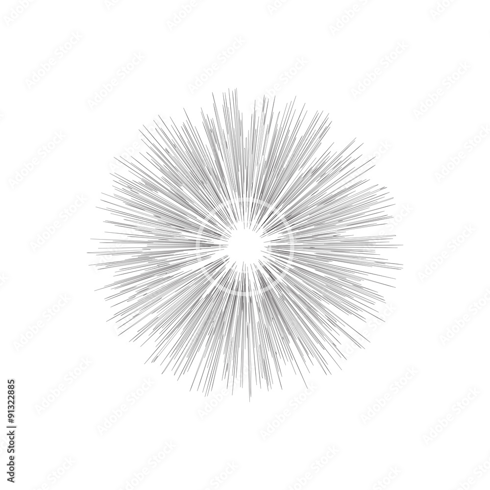 Engraving star. Monochrome star burst Engraving star. Monochrome star burst