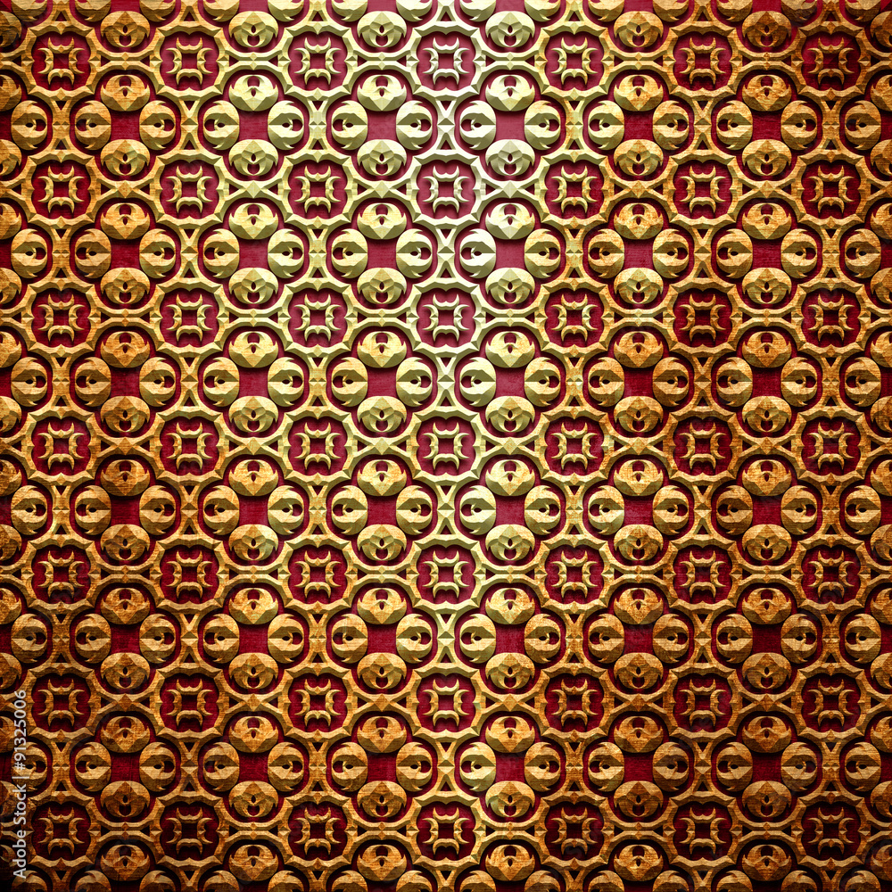 Metal ornamental plate Metal ornamental plate