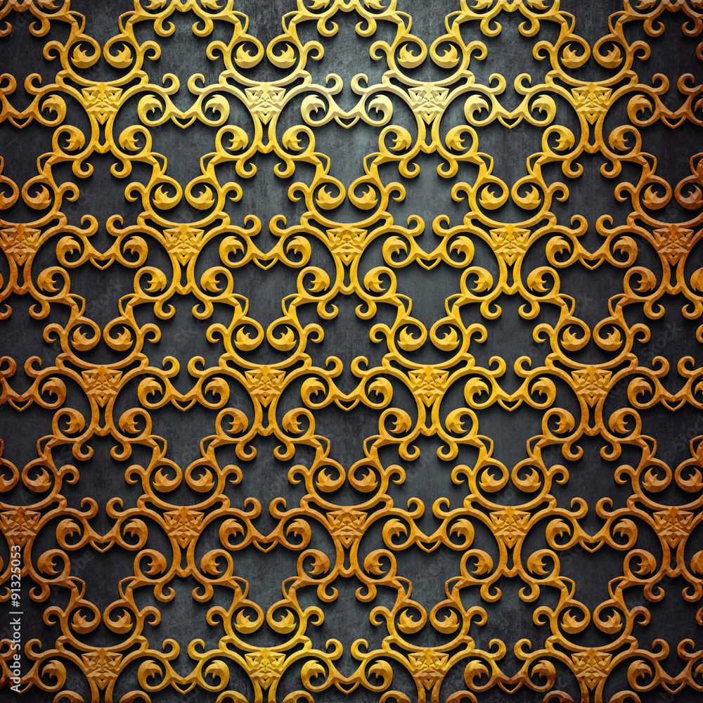 Metal ornamental plate Metal ornamental plate