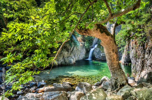 Waterfalls in Samothraki  