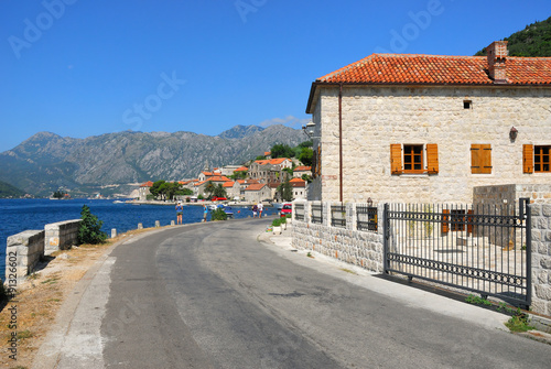 Fototapeta Naklejka Na Ścianę i Meble -  Perast, Montenegro