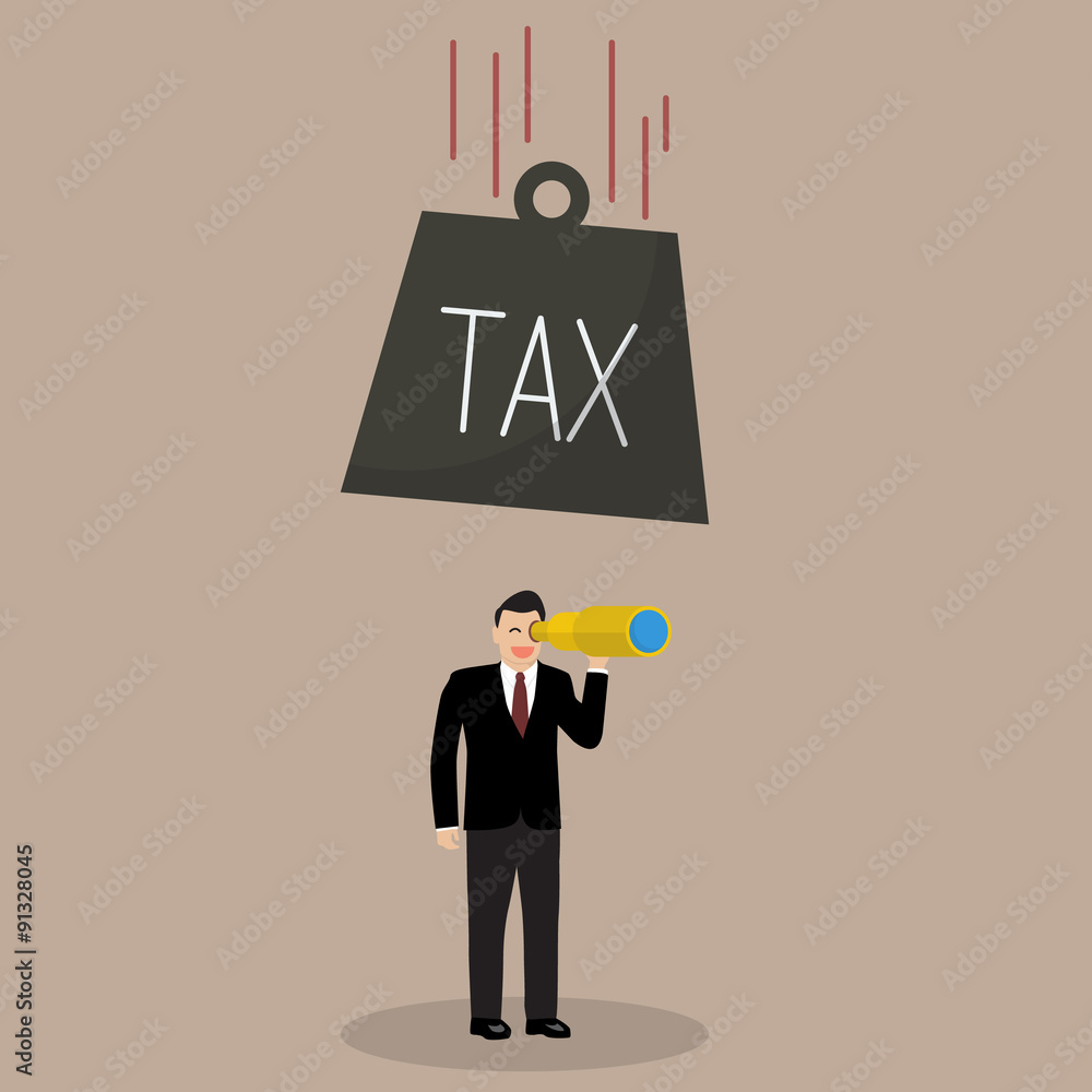 Heavy tax falling to careless businessman