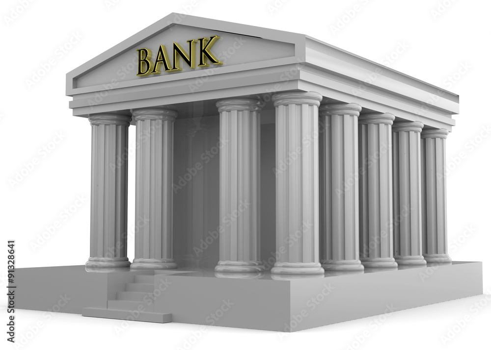 Obraz premium Bank Concept - 3D