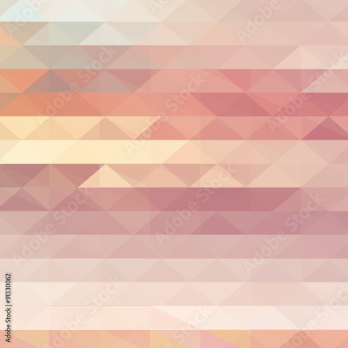 Hipster background made of triangles.