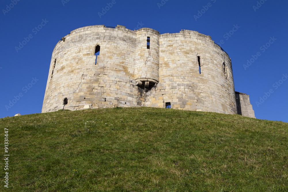 Clifford's Tower in York Clifford's Tower in York