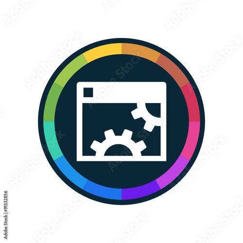 Modern Vector App Button