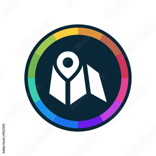 Modern Vector App Button