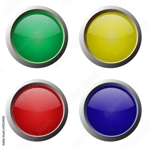 Set of isolated glossy vector web buttons. Beautiful internet buttons. Free Download Set of isolated glossy vector web buttons. Beautiful internet buttons. - GFXLoad