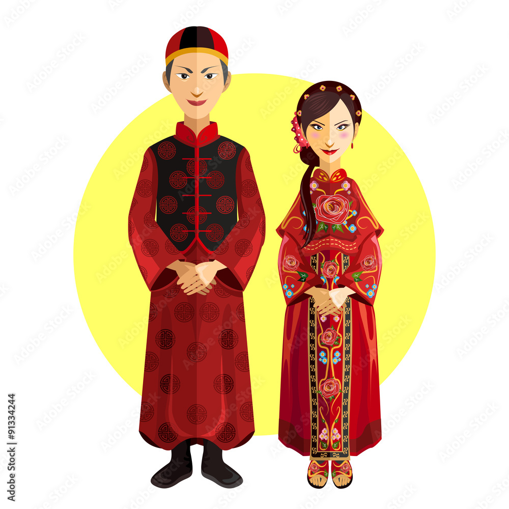 Chinese Marriage Wedding Outfit Ceremony