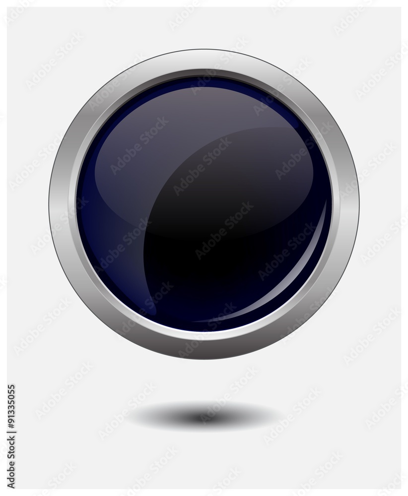 black glossy web button, beautiful Internet button black glossy web button, beautiful Internet button