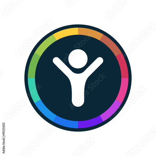 Modern Vector App Button