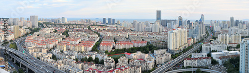 City Panorama, shot in Qingdao, China © lianxun zhang