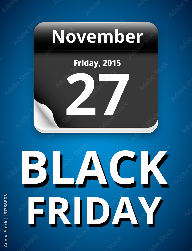 Fototapeta premium Black Friday