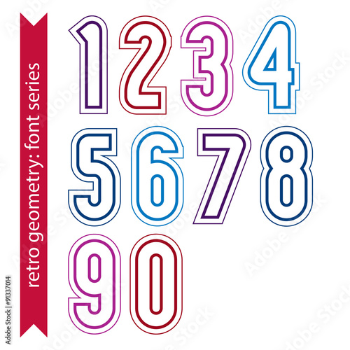 Ordinary geometric numbers ...