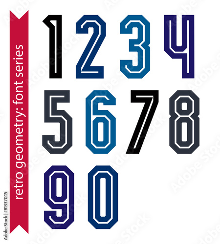 Poster classic style acute-...