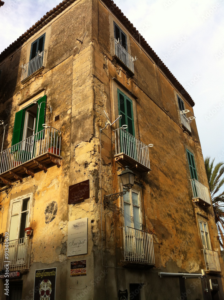 Old palace in Tropea (Calabria - Italy)