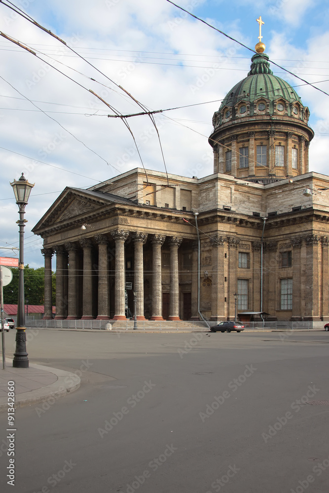 Kazan Orthodox Cathedral. Saint-Petersburg, Russia