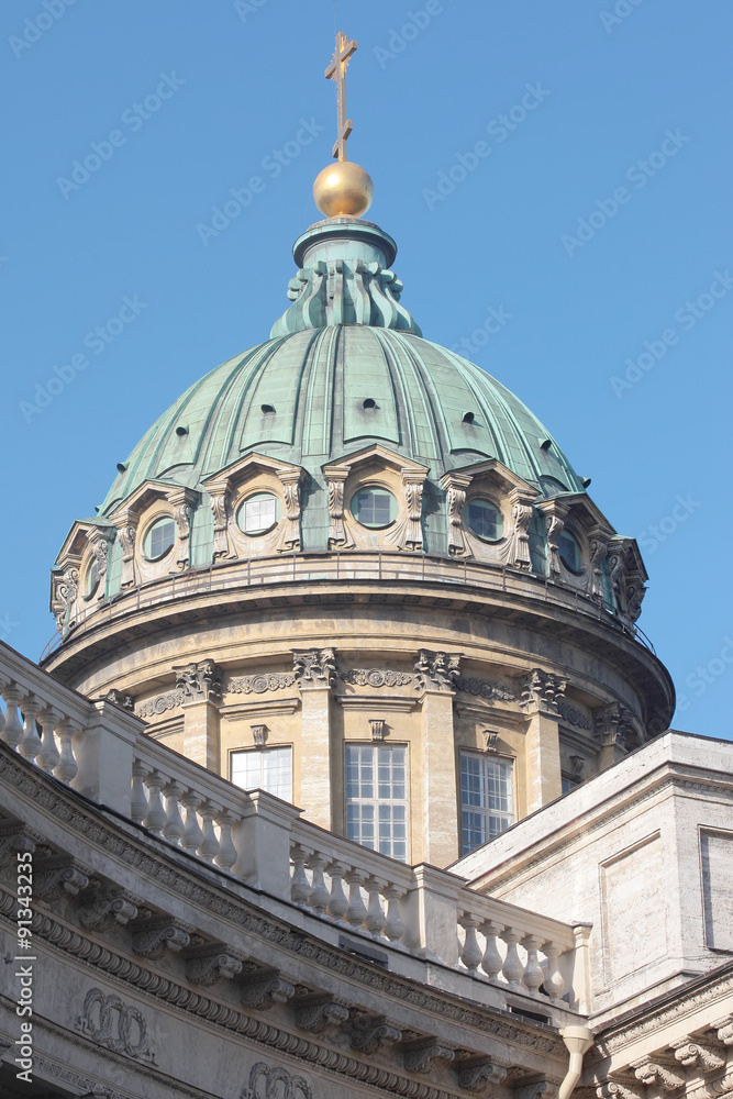 Kazan Orthodox Cathedral. Saint-Petersburg, Russia