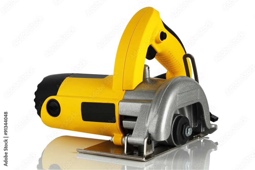 Naklejka premium circular saw for stone