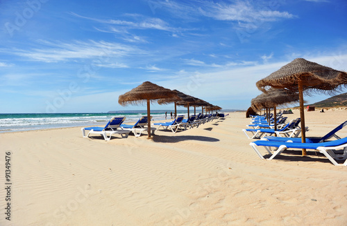 Atlanterra beach  Zahara de los Atunes  Cadiz  Spain