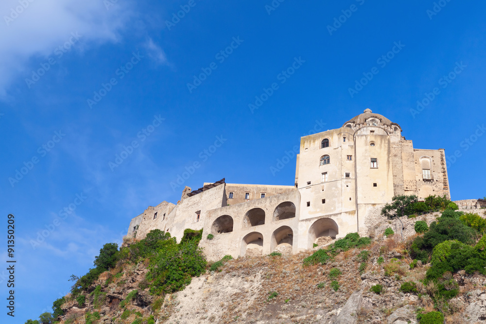 Ancient Aragonese Castle on the rock, Ischia