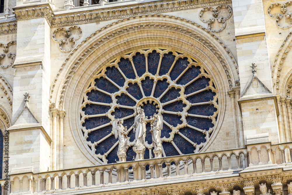 Fragment of Notre-Dame de Paris, France