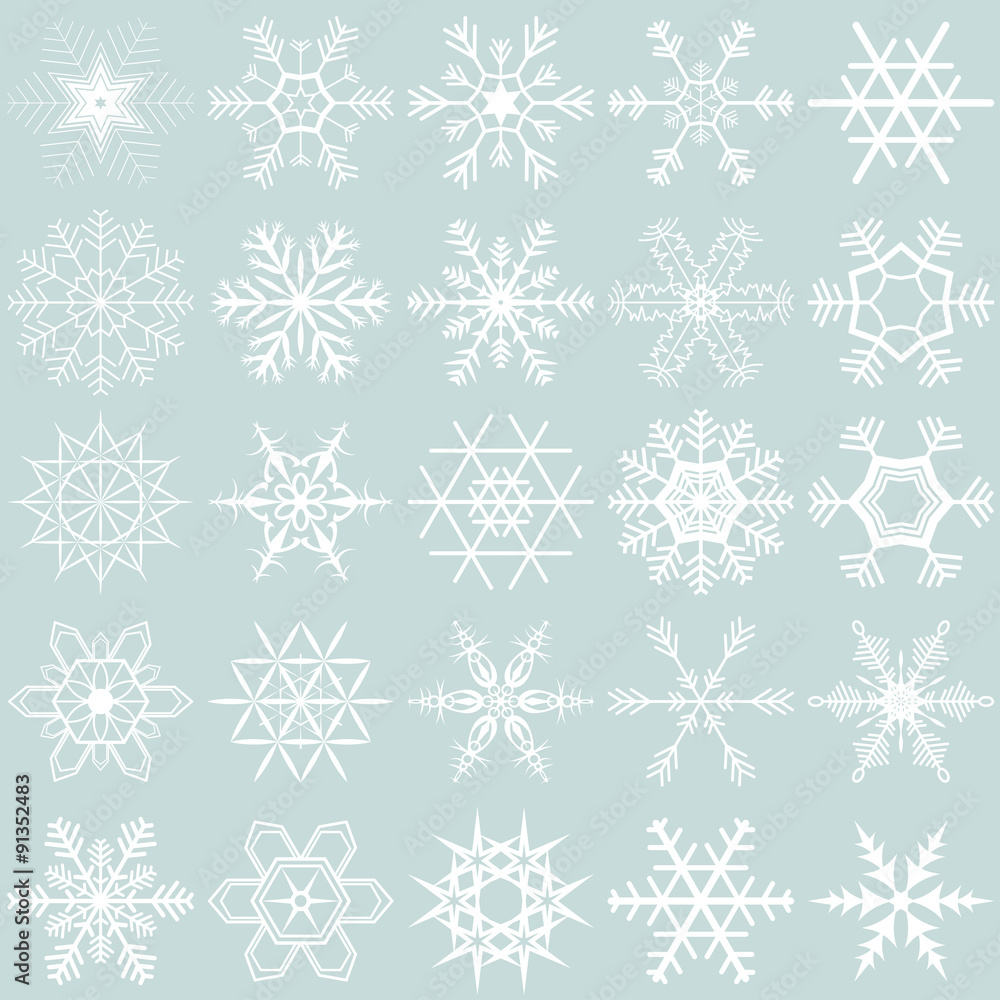 snow flakes collection snow flakes collection