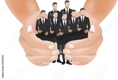 gruppo di uomini