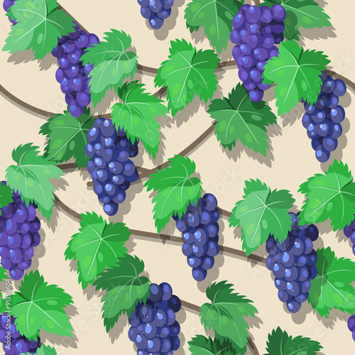 Wallpaper Mural Seamless vine Torontodigital.ca