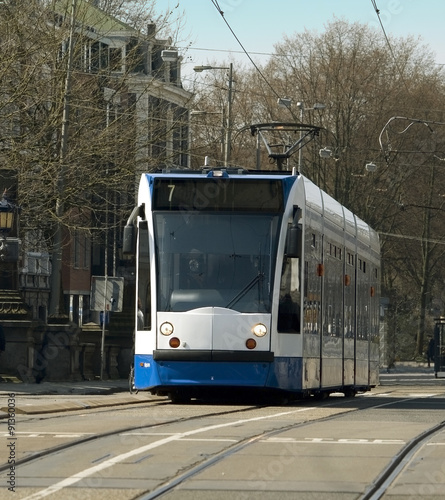 Tram in Amsterdam