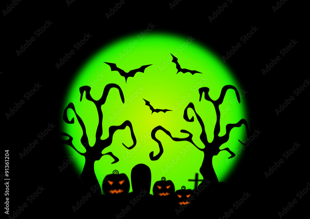 Halloween verde