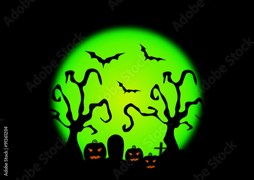 Halloween verde