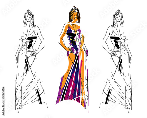 Fashion Sketch Poses