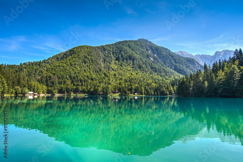 Lago Di Fusine - Mangart Lake in Summer