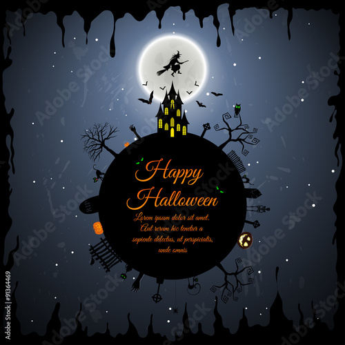 Halloween Greeting Card