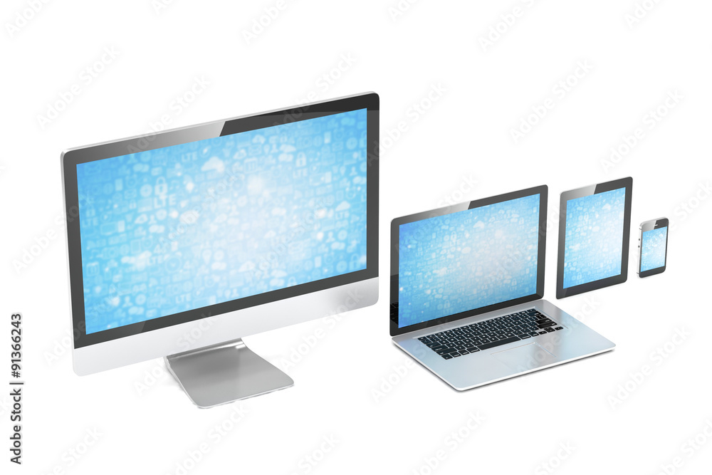 Ultimate web design, laptop, smartphone, tablet, computer Ultimate web design, laptop, smartphone, tablet, computer